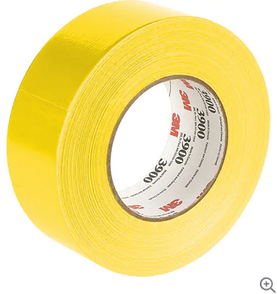 YELLOW DUCT TAPE 3M3900 48MMX55M
