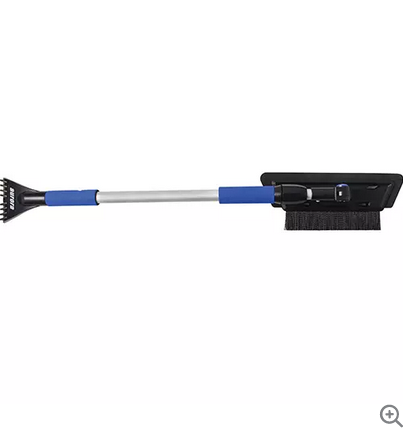 SNOW BRUSH , TELESCOPIC 48"