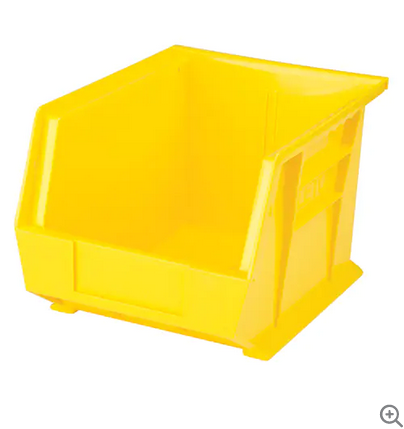 BIN PART 10-3/4 X 8-1/4 X 7 YELLOW
