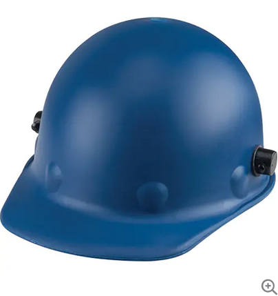 HARD HAT ROUGHNECK , FIBRE,T1,BL P2AQRW-BLUE