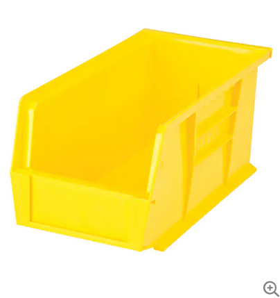 BIN PART 10-7/8 X 5-1/2 X 5 YELLOW