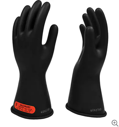 GLOVE HIGH VOLT CLASS 0,11" BK SZ9