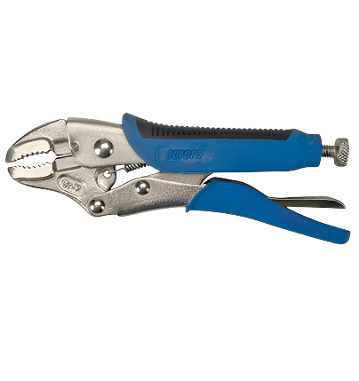 5" LOCKING PLIER W/CUTTER CURVED