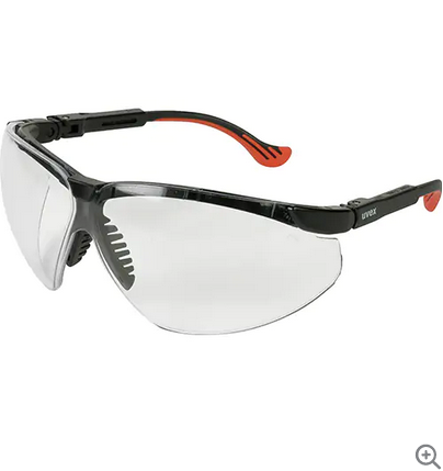 SAFETY GLASS GENESIS CLR LENSE S3300