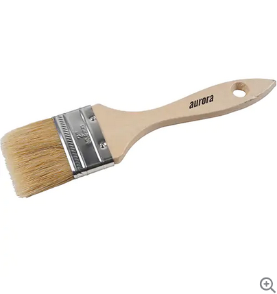 2" WHITE CHINA PAINT BRUSH