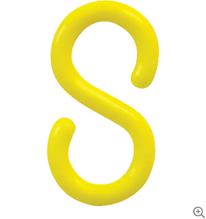 YELLOW "S" HOOK