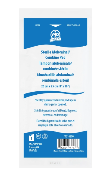 ABDOMINAL PAD 20 X 25CM