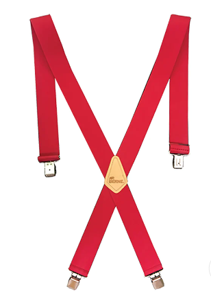 2" BERNE SUSPENDERS RED 46"