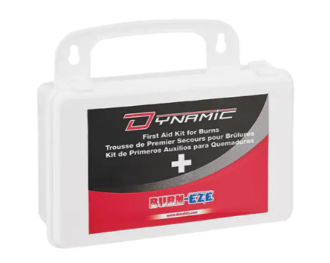Personal Burn First Aid Kit, 10-unit Plastic Box, Class 2