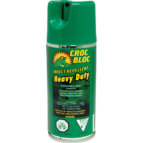 CROC BLOC 6HR H.D. INSECT REPELLENT 150G CAN 30%DEET