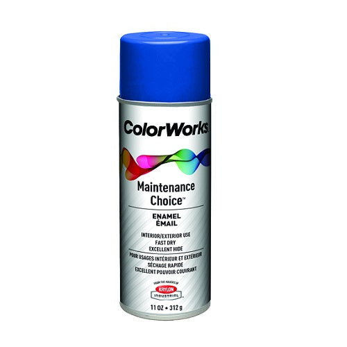 SPRAY PAINT SAFETY BLUE 6/CS
