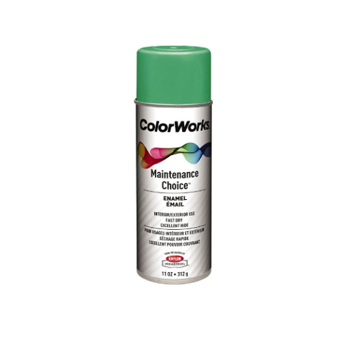SPRAY PAINT SAFETY GREEN 6/CS