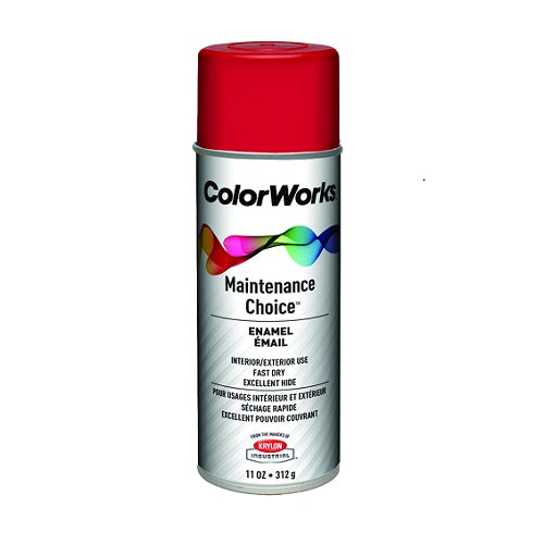 SPRAY PAINT SAFETY RED 6/BX