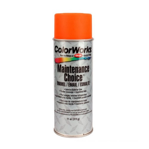 SPRAY PAINT SAFETY ORANGE 6/CS