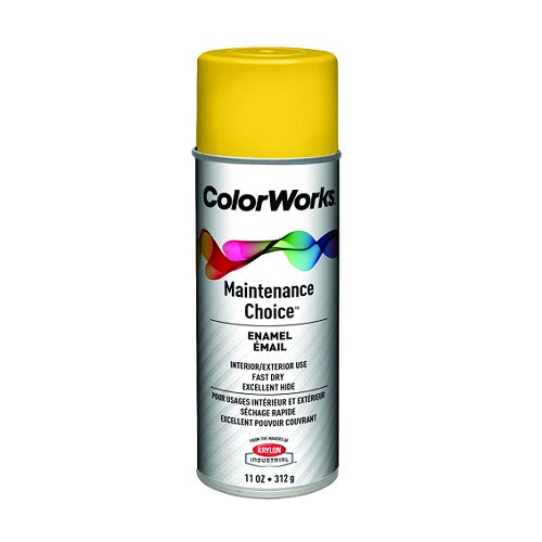 SPRAY PAINT SAFETY YELLOW 6/CS