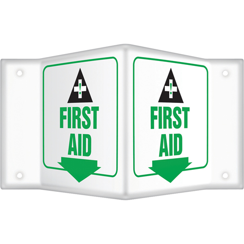 3D FIRST AID SIGN