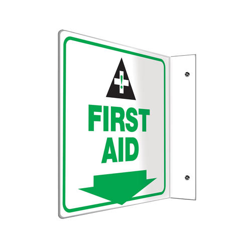 90D FIRST AID SIGN