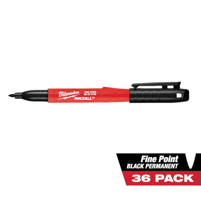 INKZALL MARKER FINE POINT 36/BX