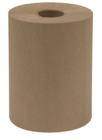 BROWN KRAFT PAPER TOWELS 8/CASE