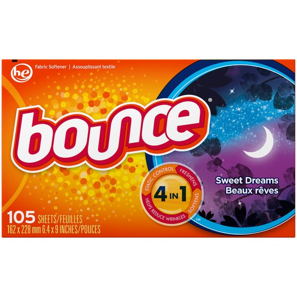 BOUNCE SHEETS SWEET DREAMS 105/BX 9/CS