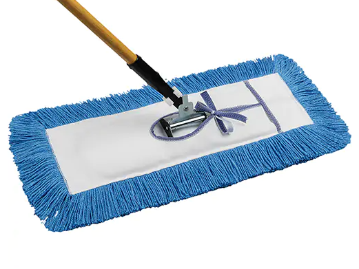 DUST MOP HEAD ANTI STATIC BLUE 24"
