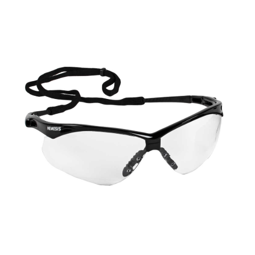 NEMISIS CLEAR LENS BLK/FRAME 12/BX