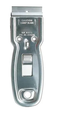 METAL RAZOR SCRAPER