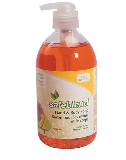 SAFEBLEND HAND & BODY SOAP 500ML