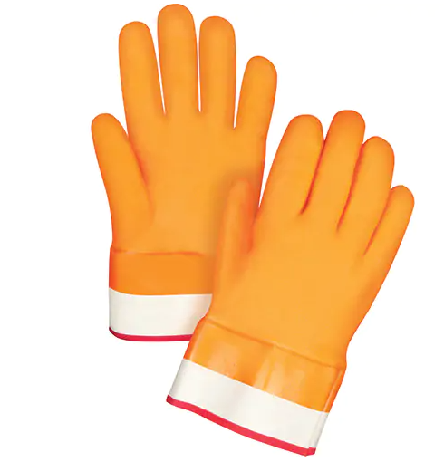 PVC GLOVE LINED SAFETY CUFF