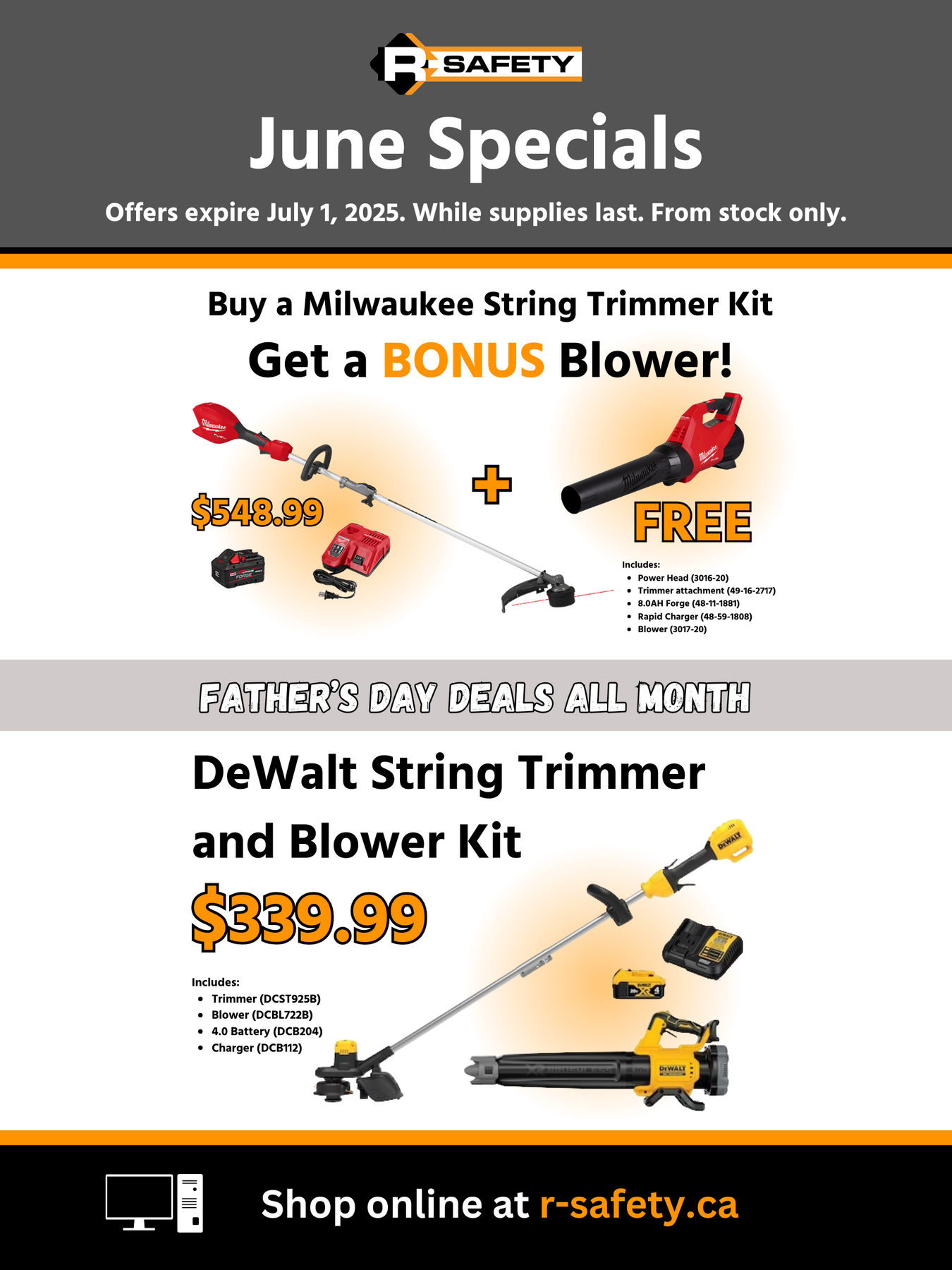 R Safety Sales - June 2025