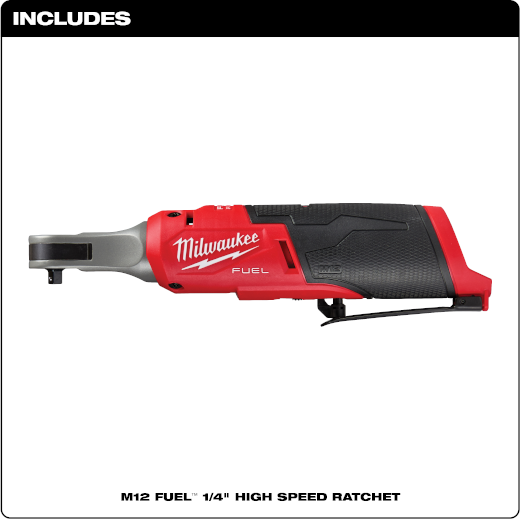 M12 FUEL 1/4" RATCHET (TOOL ONLY)