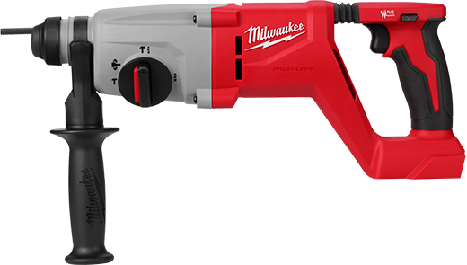 M18 BRUSHLESS 1" SDS+ D-HANDLE ROTARY HAMMER DRILL