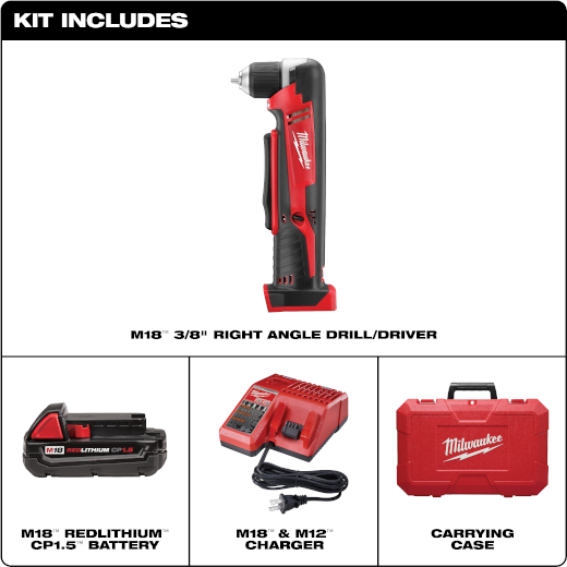 M18 RIGHT ANGLE DRILL KIT