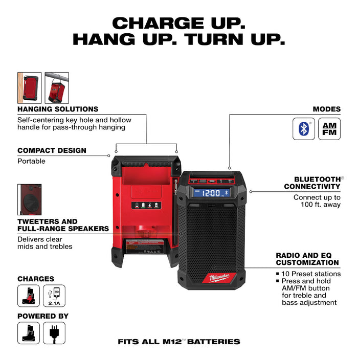 M12� Radio + Charger