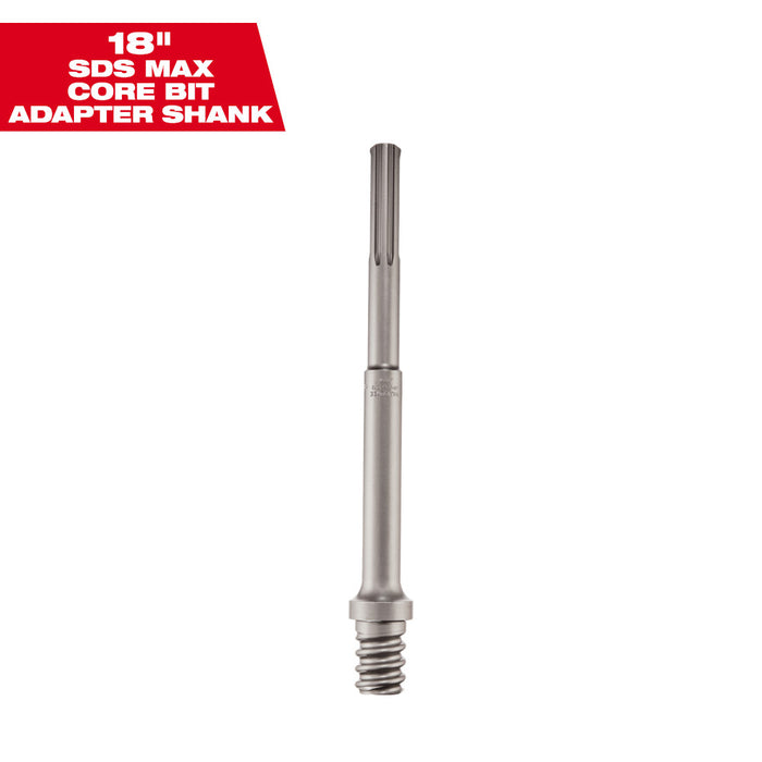 SDS MAX CORE BIT ADAPTER 18" SHANK