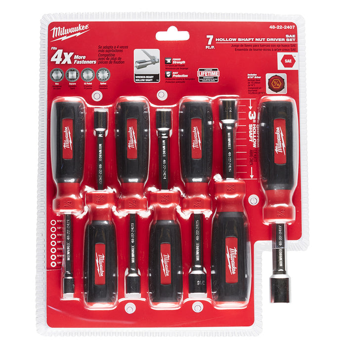 7PC NUT DRIVER SET