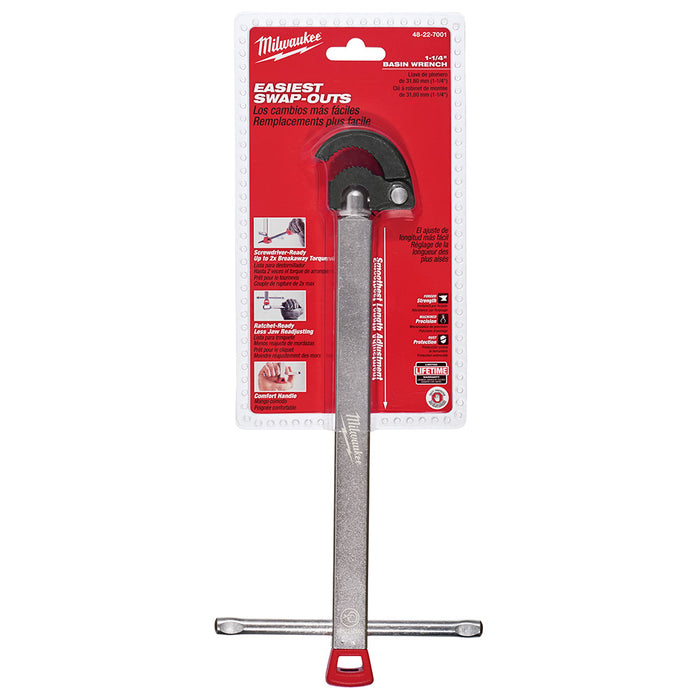 Basin Wrench - 1.25" Capacity