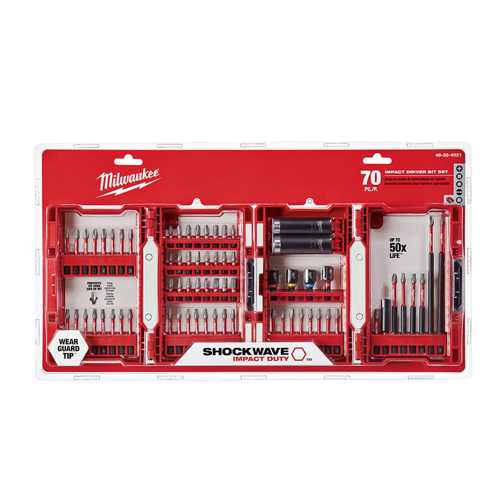 70 PIECE IMPACT DRIVER BIT SET