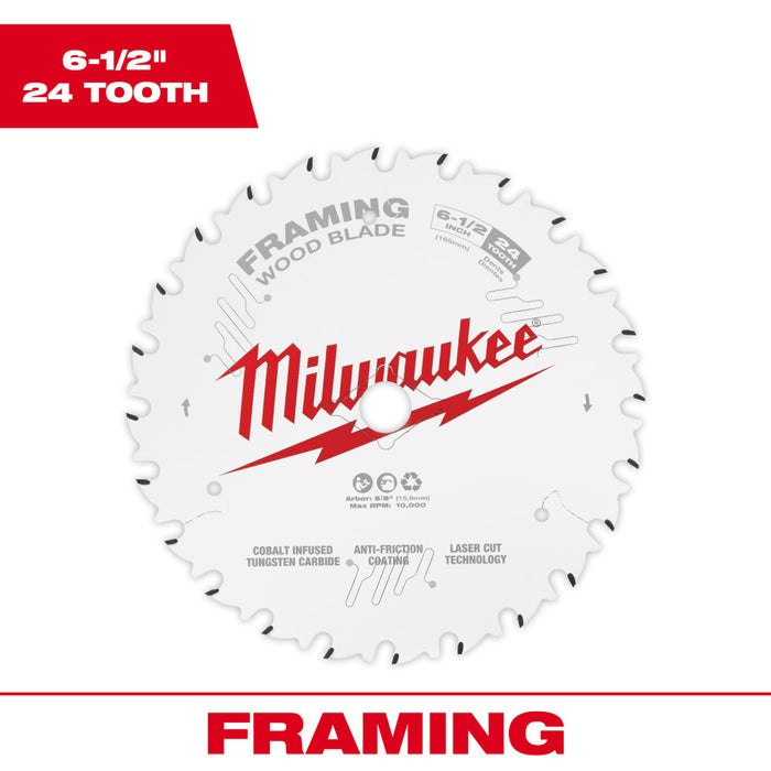 6-1/2" 24T FRAMING BLADE