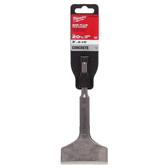 SDS PLUS 3" X 6" TILE CHISEL