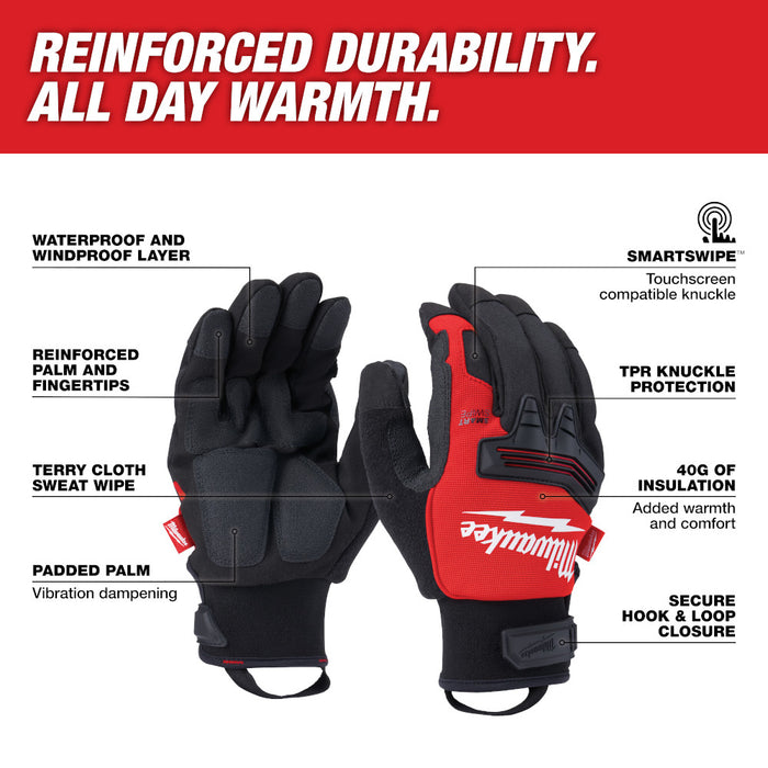 MILWAUKEE GLOVE WINTER DEMOLITION 2X-LARGE