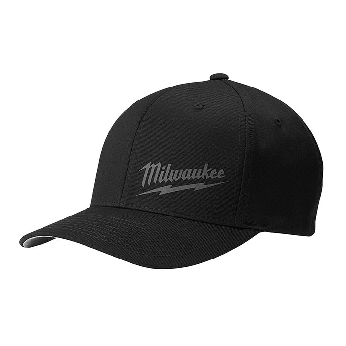 MILWAUKEE FLEX FIT HAT BLACK S/M