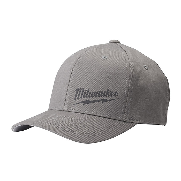 MILWAUKEE FLEX FIT HAT GREY S/M