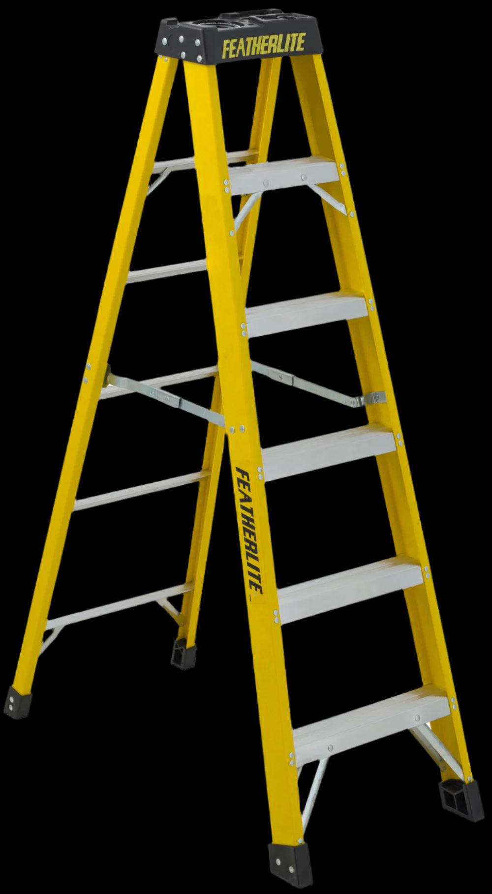 6′ EXTRA-HEAVY DUTY FIBERGLASS STEPLADDER — R-Safety