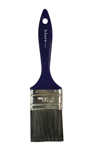 PAINT BRUSH POLY 3in BLUE MARS