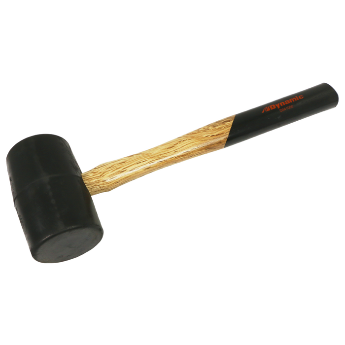 15LB RUBBER MALLET-HICKORY HANDLE
