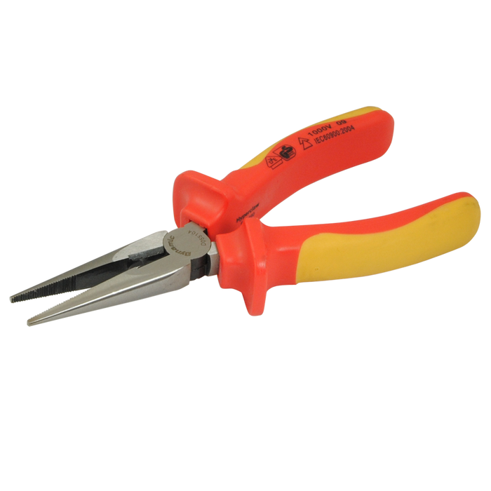 6" LONG NOSE PLIERS-INSULATED