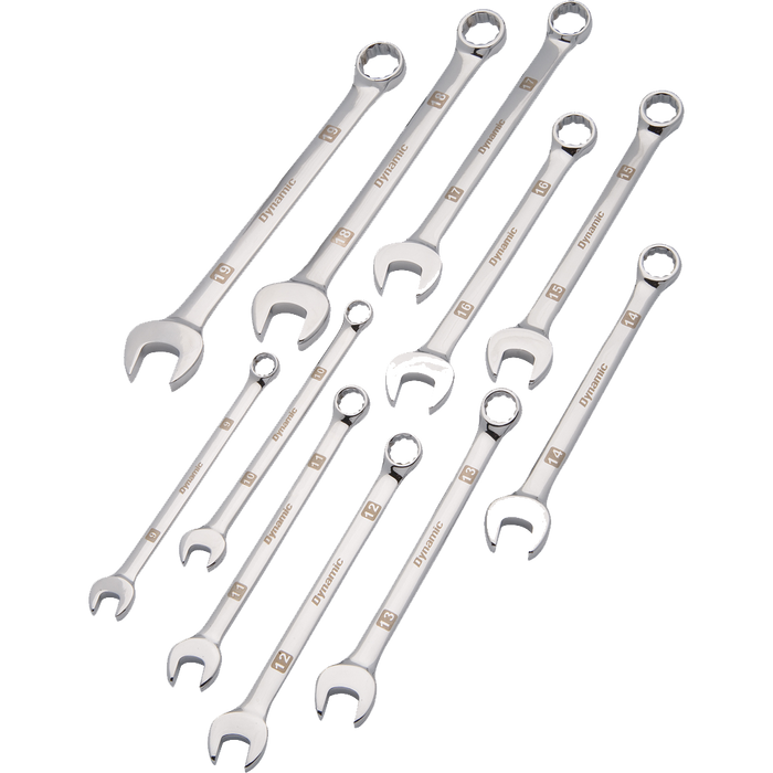 DYNAMIC 11 PIECE COMBINATION WRENCH SET - METRIC