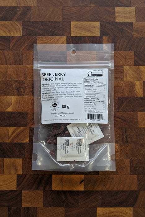 Atwood Heritage Meats Original Beef Jerky