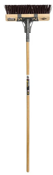 BROOM STREET 16" EXTRA ROUGH SURFACE W/ HD HANDLE 4/PACK